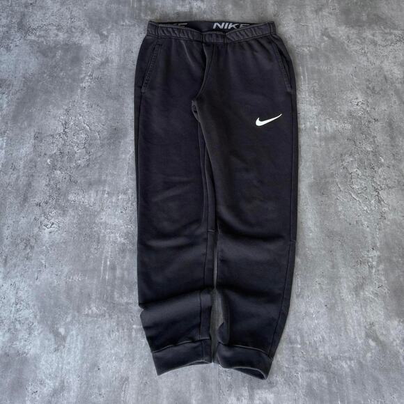 Vintage Y2K Nike Baggy Black Grunge Opium Essential Sweatpants - Picture 1 of 4